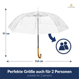 Transparenter Regenschirm Cardiff
